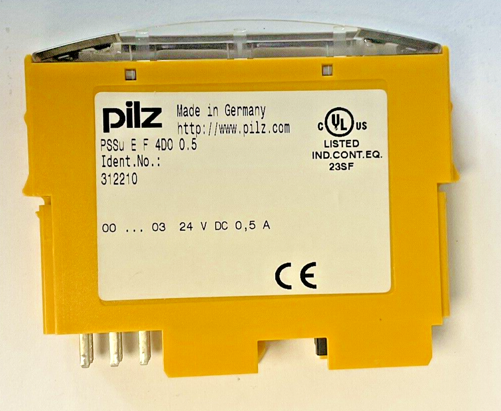 PILZ PSSU E F 4DO 0.5 OUTPUT MODULE 24VDC ****LOTOF5****
