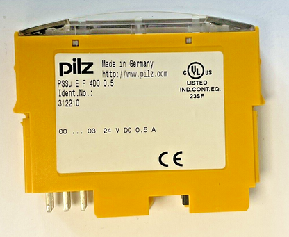 PILZ PSSU E F 4DO 0.5 OUTPUT MODULE 24VDC ****LOTOF5****