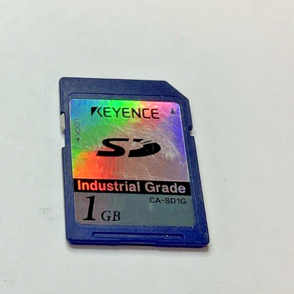 KEYENCE CA-SD1G INDUSTRIAL GRADE MEMORY SD CARD 1GB