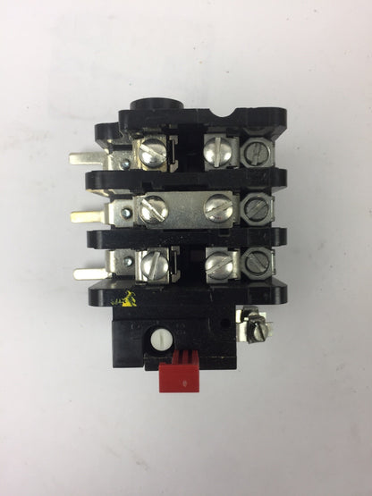 GE CR224D510F OVERLOAD RELAY STD PILOT DUTY 600 VAC MAX