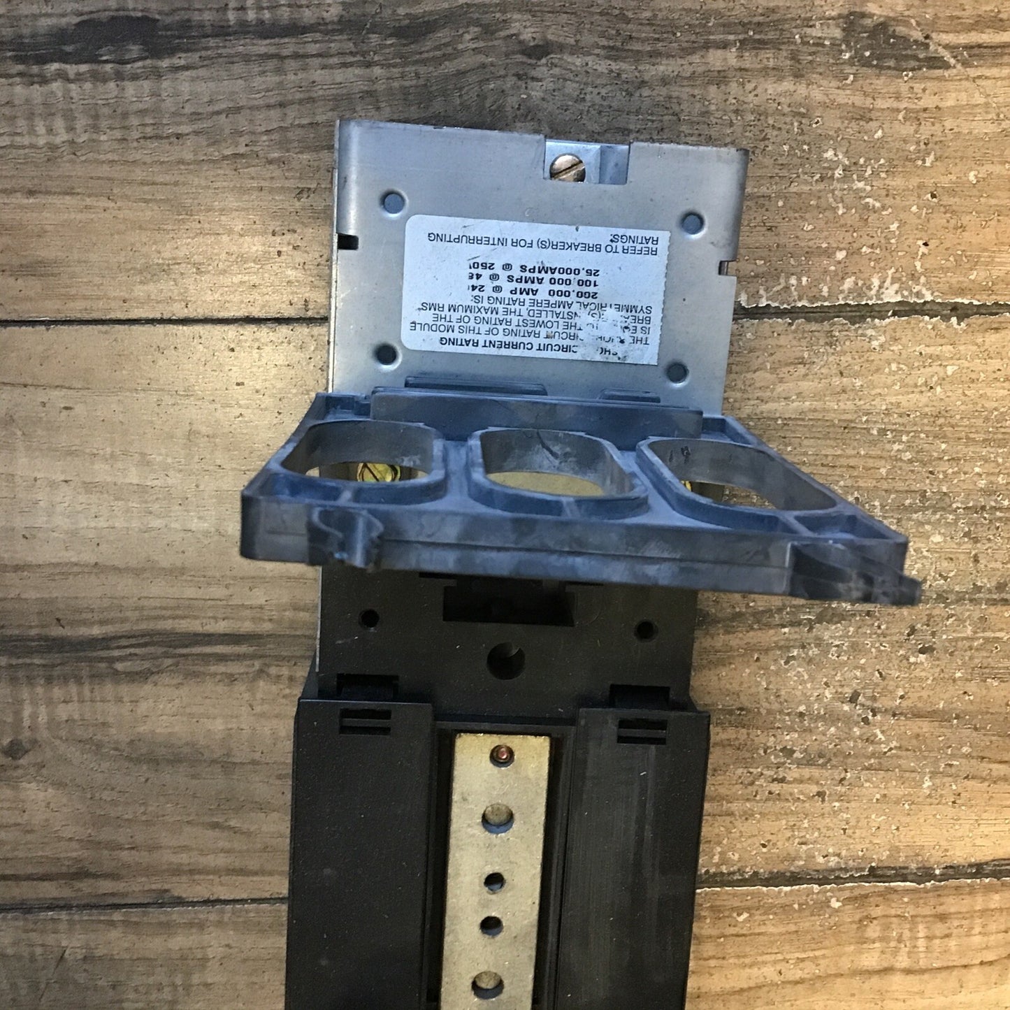 GENERAL ELECTRIC CIRCUIT BREAKER MODULE  AMCFJ 500AMP 6POLE MODEL1