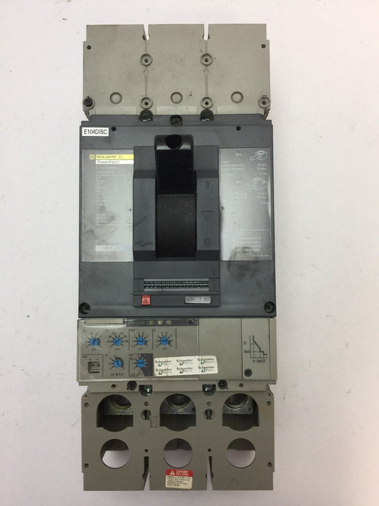 SQUARE D DJL36250E53 POWER PACK CIRCUIT BREAKER 600VAC 250A