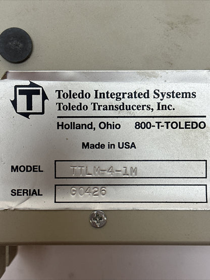 TOLEDO INTEGRATED SYSTEMS TTLM-4-1M TTLM I/O LOAD MODULE
