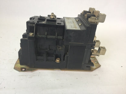 ALLEN BRADLEY 500L-D0D93 100 AMP CONTINUOUS RATING AC CONTACTOR 600VAC SERIES A