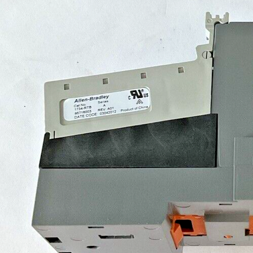 ALLEN BRADLEY 1734-AENT ETHERNET ADAPTER SER.A FW.3.009 24VDC W /1734-RTB