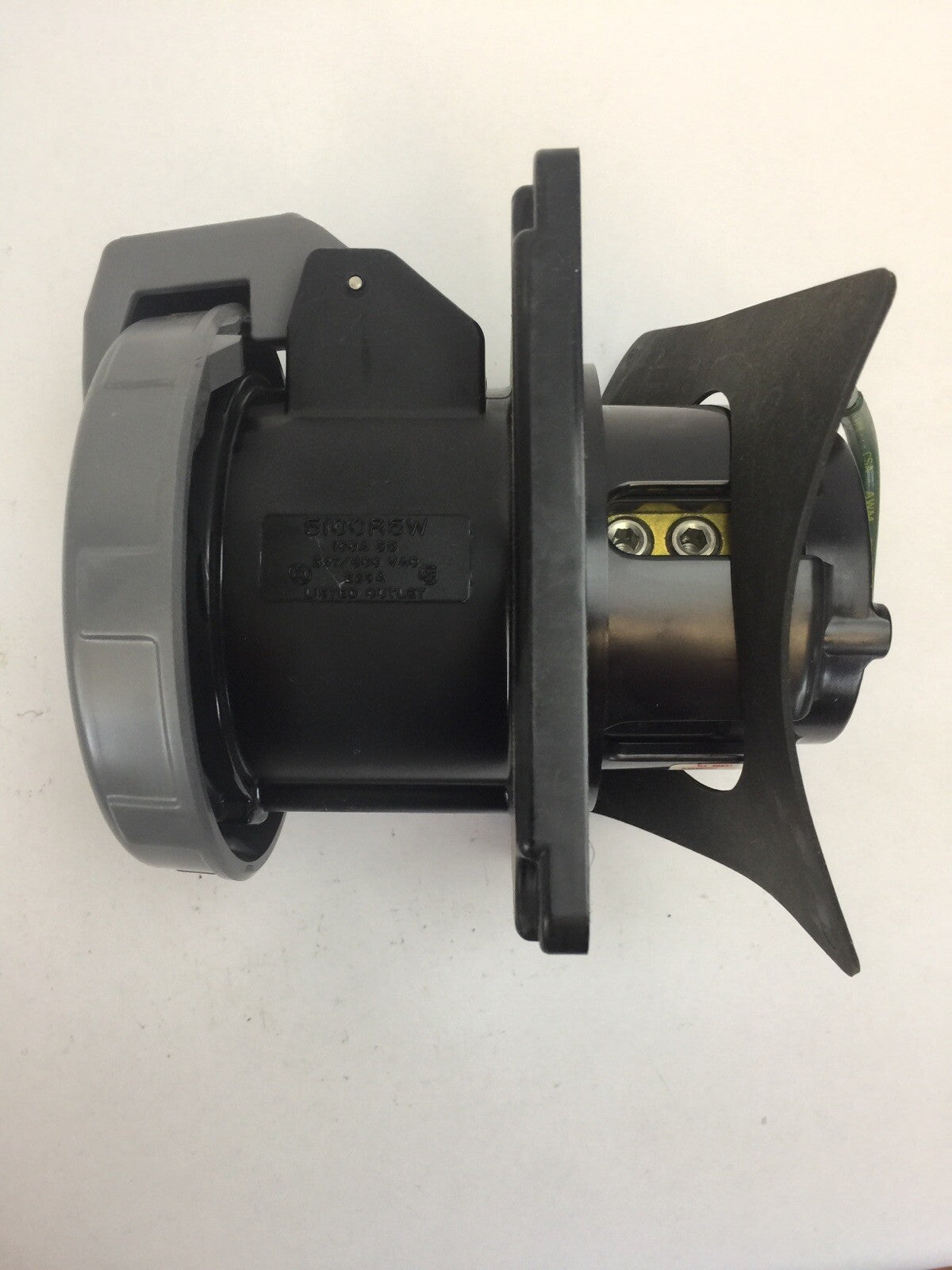 HUBBELL 5100R5W PIN & SLEEVE WATERTIGHT RECEPTACLE 100A 347/600VAC 4 POLE 5 WIRE