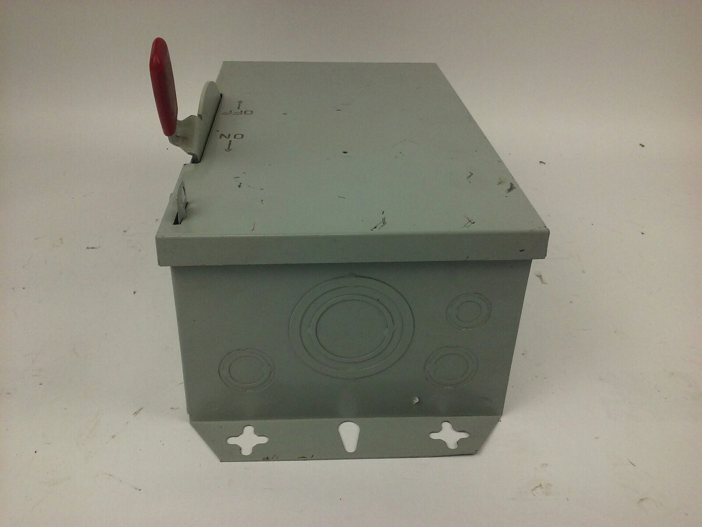 WESTINGHOUSE, HUN362, SAFETY SWITCH, 60A, 600V, 3P, TYPE 1 INDOOR, MISSING PARTS