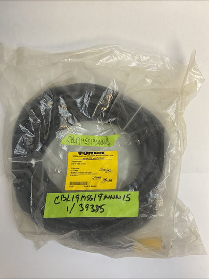 TURCK BKM 19-1958915/S101 CORDSET 30V 3A