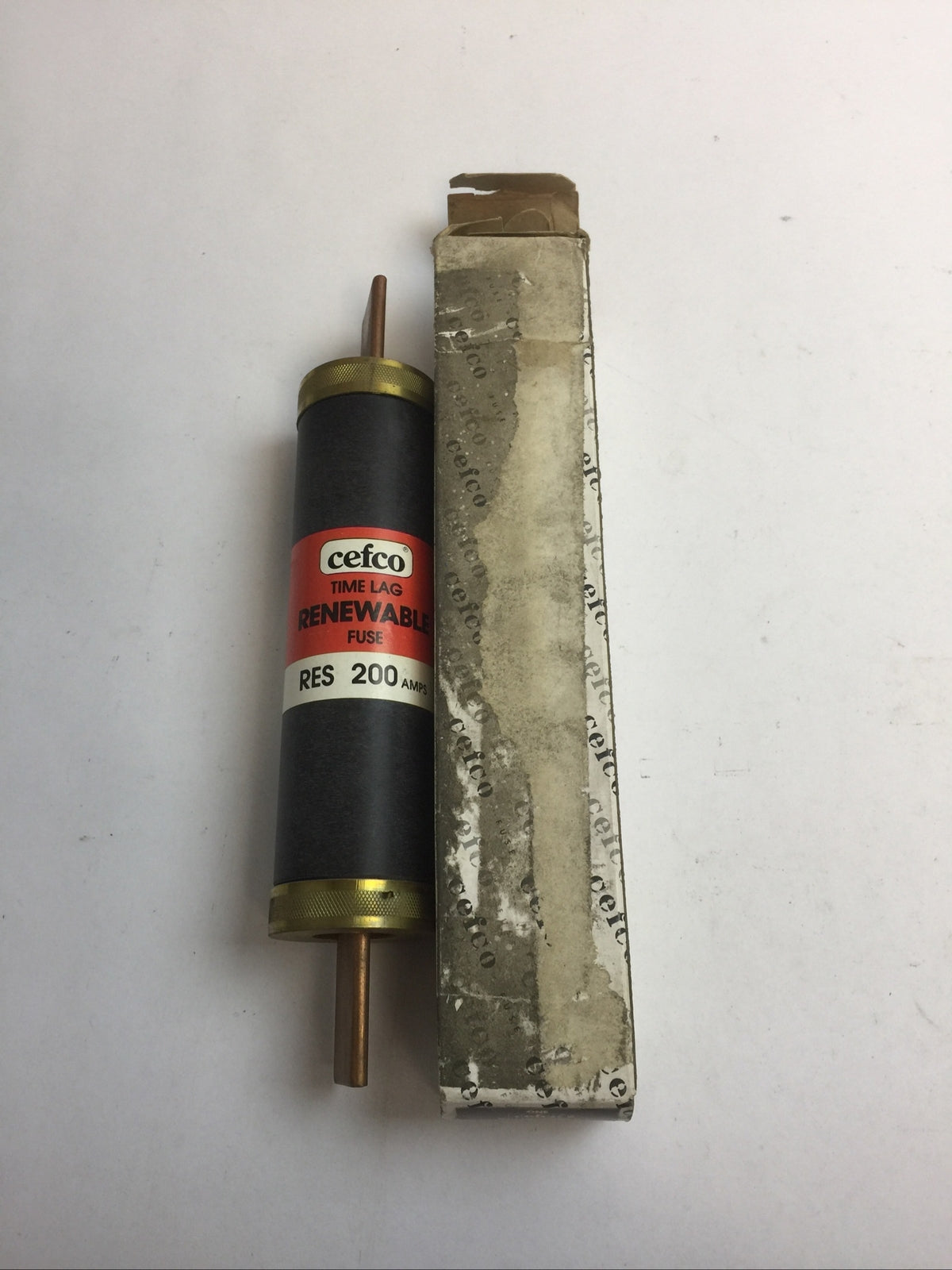 CEFCO RES200 CLASS H TIME LAG RENEWABLE FUSE 200AMP 600VAC