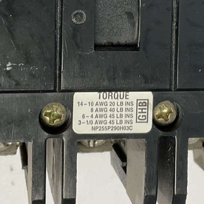 CUTLER HAMMER GHB3015 CIRCUIT BREAKER 15A 480VAC 250VDC 3P