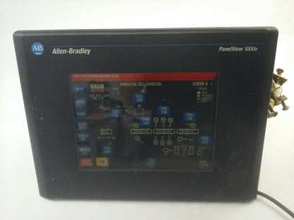 ALLEN BRADLEY 2711E-T10C6 SER. D REV. A  PANELVIEW 1000E TERMINAL FRN 5.14