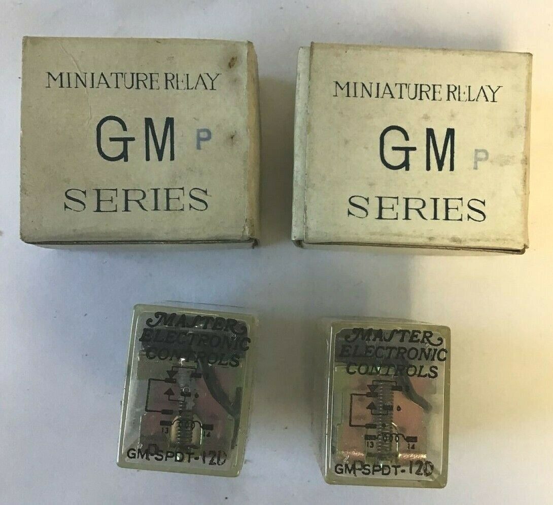 MASTER ELECTRONICS GMP-SPDT-12D RELAY ***LOTOF2***