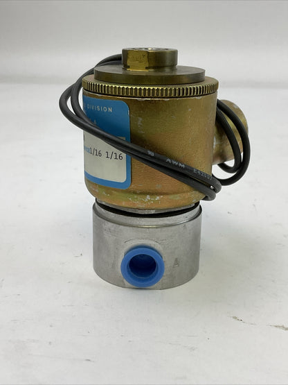 HONEYWELL X53ALM2100 SKINNER VALVE 100PSI 12VDC 11W