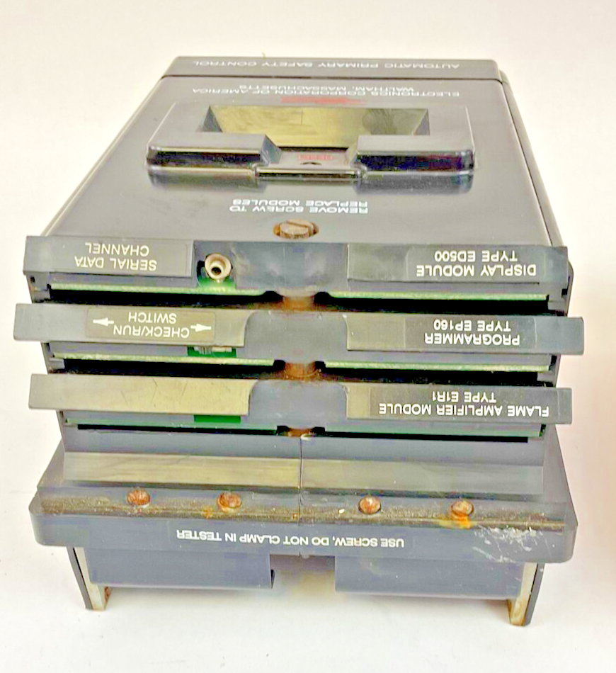 FIREYE EB-700 SAFETY CONTROLLER E1R1 FLAME AMP, EP160 PROGRAMMER, ED500 DISPLAY