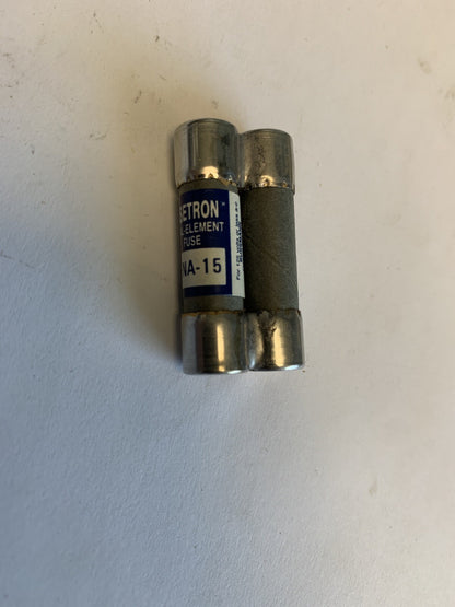 Bussmann Fusetron FNA-15 15A 125V Fuse "Lot of 5"