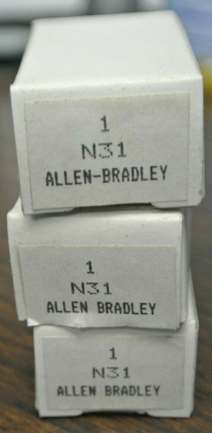 LOT of 3 / ALLEN-BRADLEY N31 THERMAL OVERLOAD HEATER ELEMENT