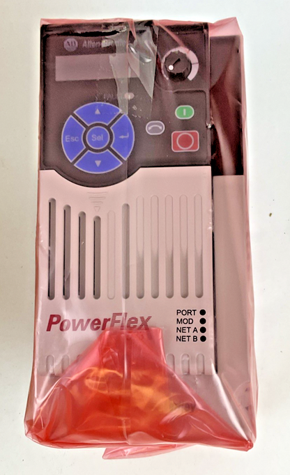 ALLEN BRADLEY 25A-V4P8N104 AC DRIVE 132V 1PH SER.B 1HP FW:3.001 4.8A