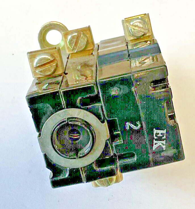 GENERAL ELECTRIC CR2940UX PUSH BUTTON CONTACT BLOCK 110V 50/60CY