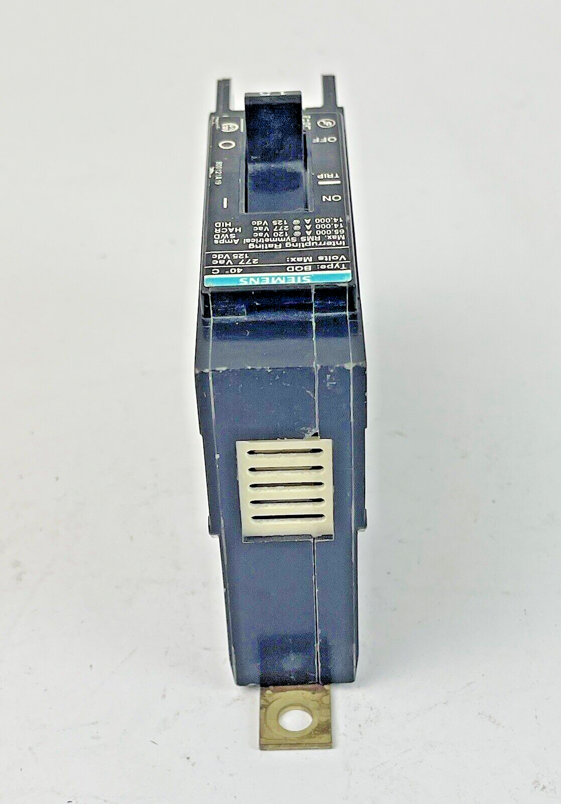 SIEMENS - BQD115 - CIRCUIT BREAKER - 1 POLE, 15A, 277 VAC, TYPE BQD