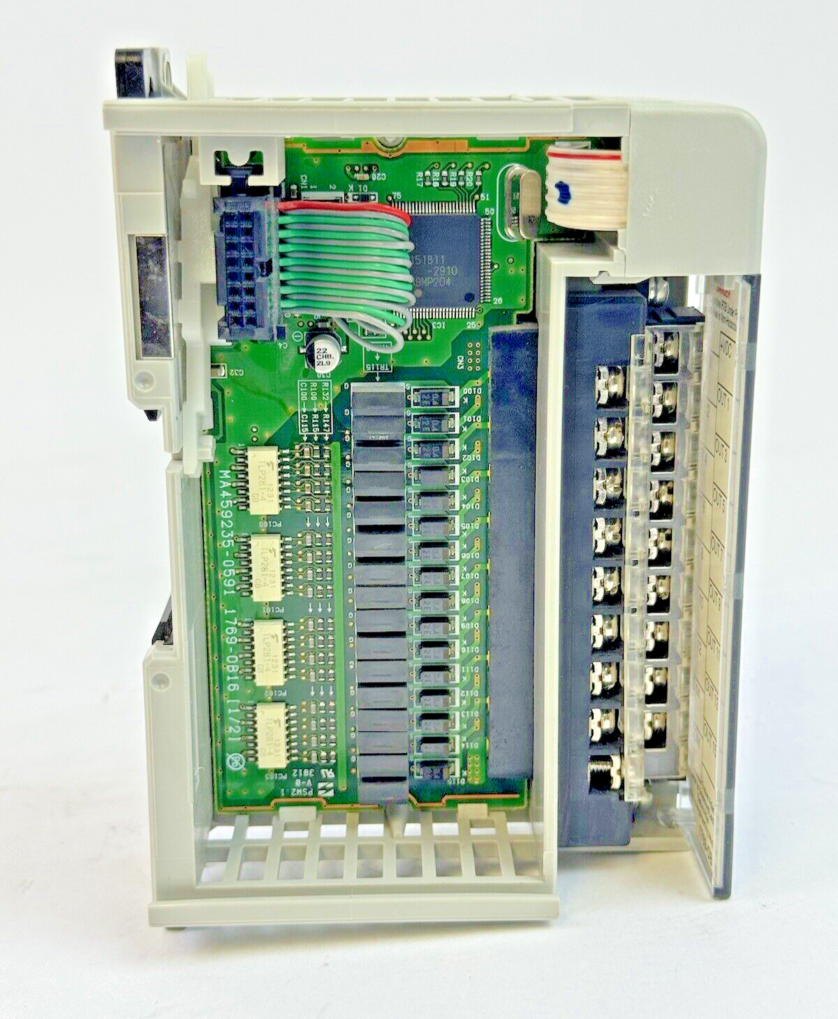 ALLEN-BRADLEY - 1769-OB16 SER. B, F/W REV 3.1 - 16 PT. - COMPACT I/O  OUTPUT MOD