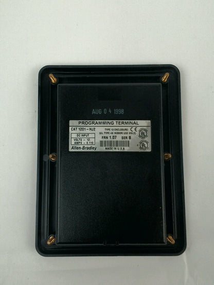 Allen Bradley 1201-HJ2 Terminal 1201HJ2 FRN 1.07 Series B 12V   0.110AMPS
