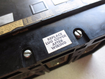 SQUARE D LAL363001212 Ser. 3 ADJUSTABLE TRIP CIRCUIT BREAKER 300A 3P LAL36300