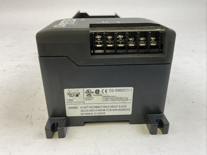 AUTOMATION DIRECT D2-09BDC1-1 POWER SUPPLY 9-SLOT RACK 12/24VDC KOYO DIRECT 205