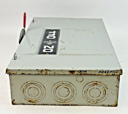 GE - TGN3324 MODEL 6 - SAFETY SWITCH NON-FUSIBLE - 200A/ 240VAC/ 3 POLE/ TYPE 1