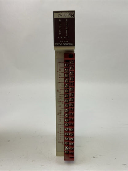 SHARP JW-33S AC OUTPUT MODULE 100-120/200-240VAC 1A/PNT. 4A/COM.