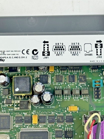 ALLEN-BRADLEY - 1746-BAS SER. C FRN: 6 - SLC 500 BASIC MODULE *NO DOOR*