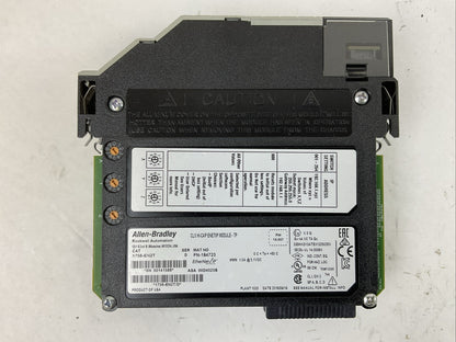 ALLEN BRADLEY 1756-EN2T SER D FW 10.007 CLX HI-CAP ENET/IP MODULE