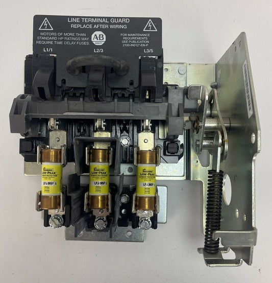 ALLEN BRADLEY 1494V-DS30 SER D DISCONNECT SWITCH 30AMP 250VDC 600VAC 7.5HP
