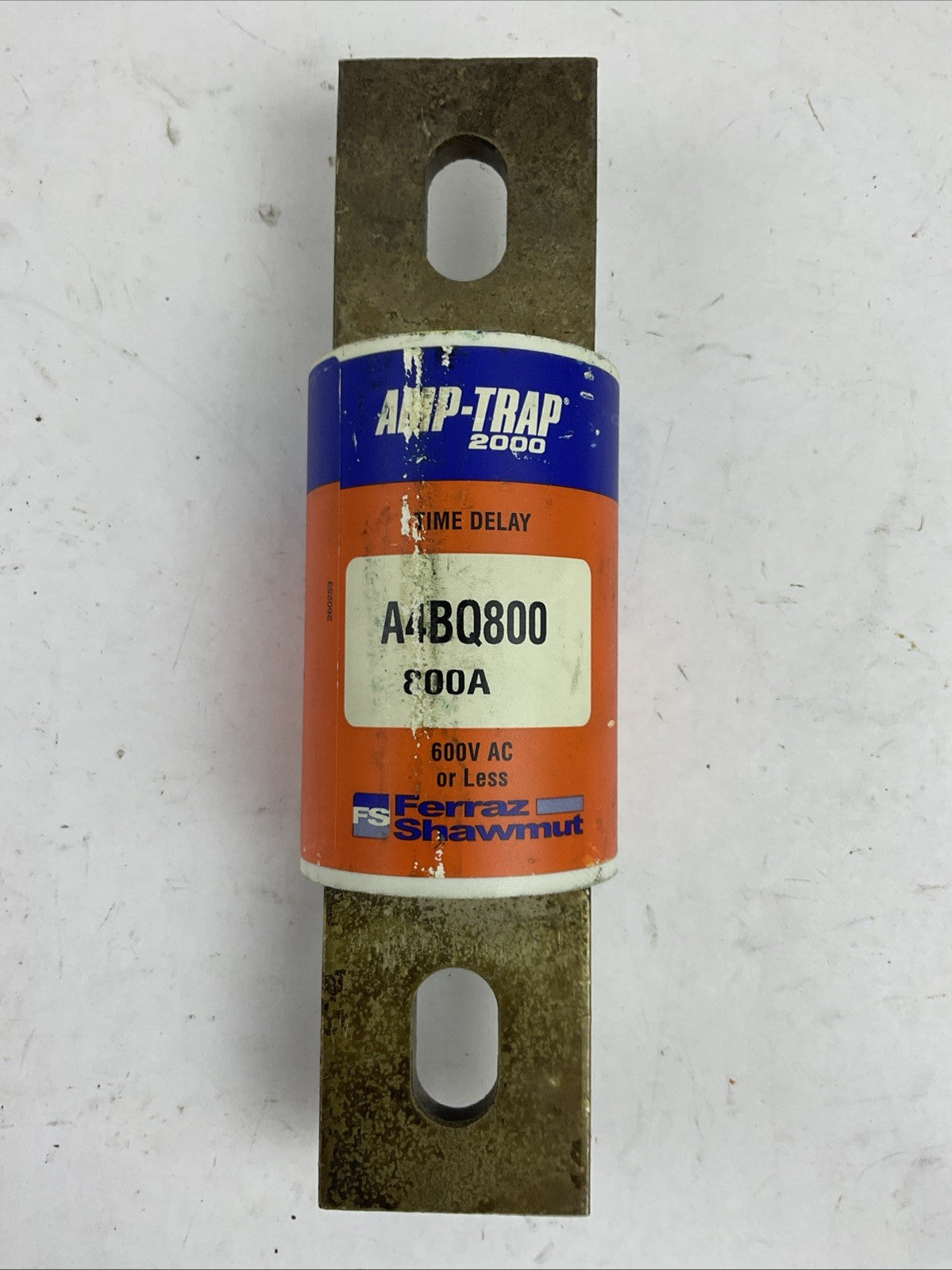 FERRAZ SHAWMUT A4BQ800 600VAC 800AMP AMP-TRAP 2000 TIME DELAY FUSE
