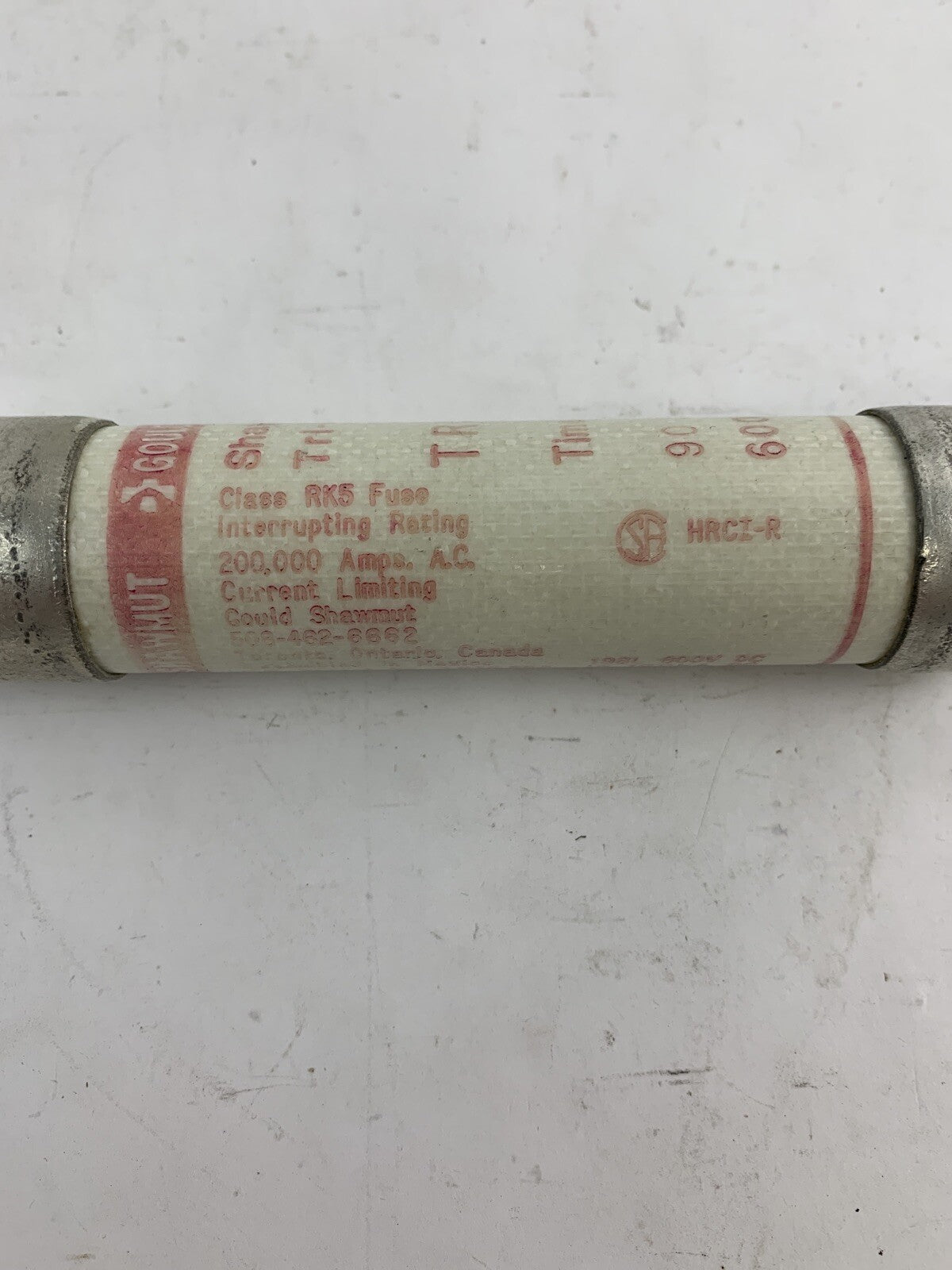 Gould Shawmut Tri-Onic TRS90R 90A 600V Fuse "Lot of 3"