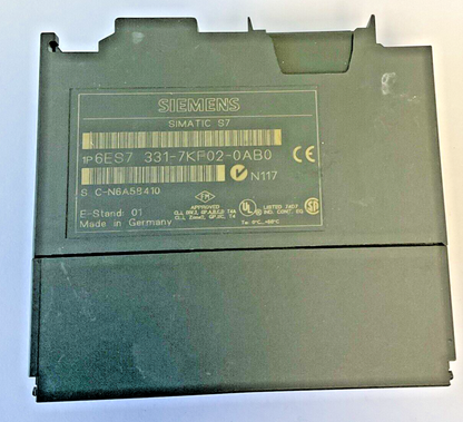 SIEMENS 6ES7 331-7KF02-0AB0 S7 INPUT MODULE SIMATIC S7