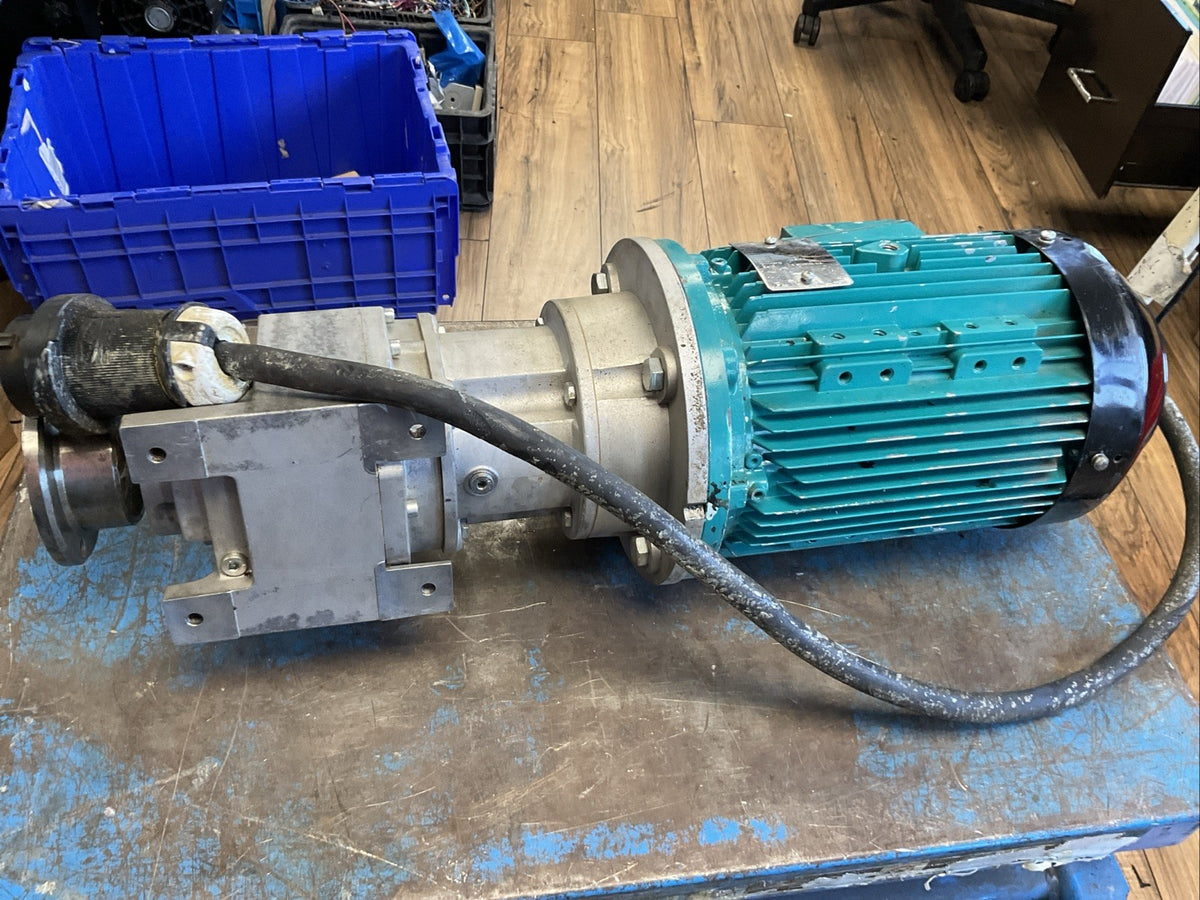 NORD DRIVE SYSTEMS TYPE SK 372.1 N180TC BROOK CROMTON WPN-DA184TSW-4 5HP 1755RPM