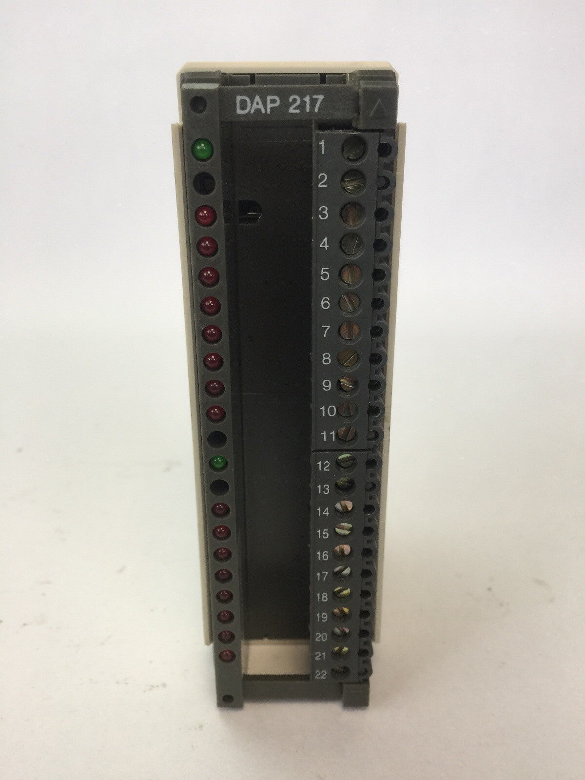 AEG MODICON DAP 217 / AS-BDAP-217 DISCRETE OUTPUT,TRUE LOW 16 X 5-24 VDC
