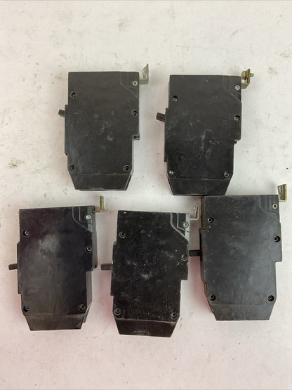 GE TEY120 20AMP 277VAC 125VDC 1POLE CIRCUIT BREAKER (LOT OF 5)