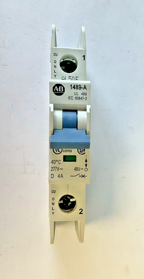 ALLEN BRADLEY 1489-A1D040 SER.A CIRCUIT BREAKER