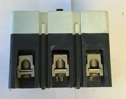 WESTINGHOUSE HMCP015E0  CIRCUIT PROTECTOR SER.C 15AMP 3POLE 600VAC-250VDC