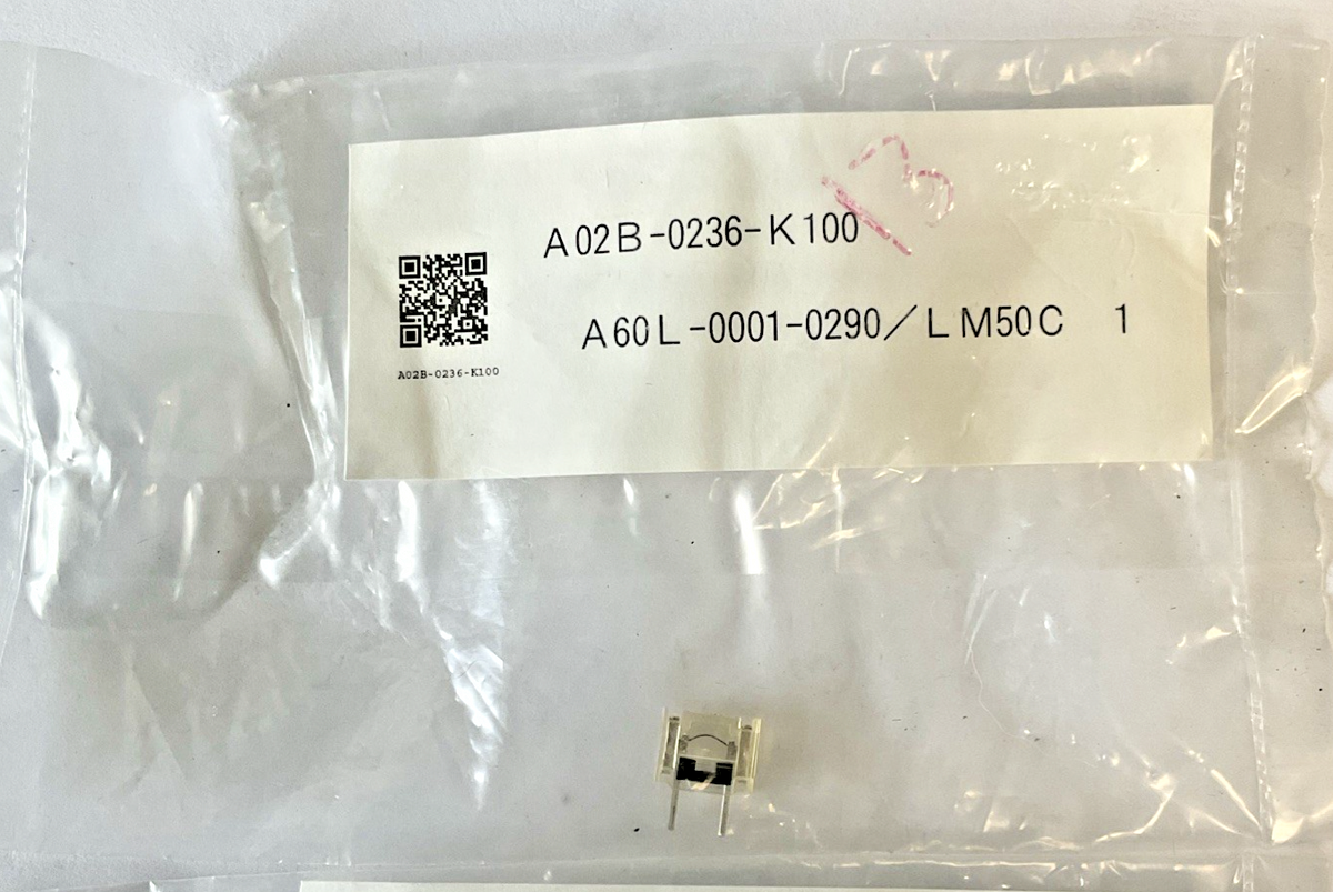 FANUC A02B-0236-K100 FUSE A60L-0001-0290/LM50C ***LOTOF2***