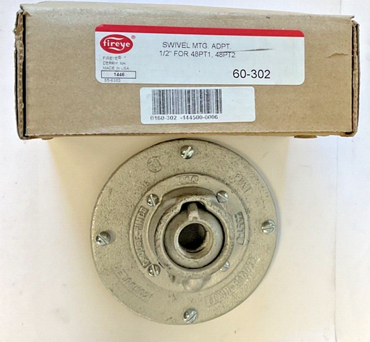 FIREYE 60-302 SWIVEL MOUNTING ADAPTER 1/2"