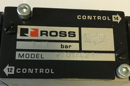ROSS W7017C2311 SOLENOID VALVE 0-10 BAR 100-130V 50/60HZ