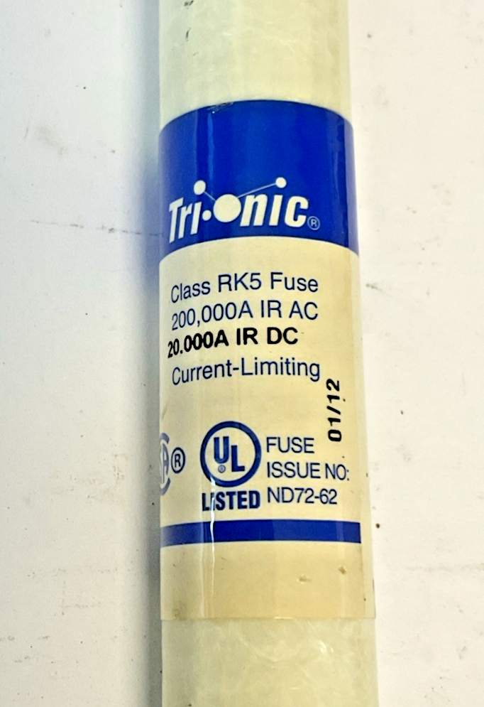 FERRAZ SHAWMUT TRS15R FUSE 15A 600VAC/300VDC RK5 ***LOTOF3***