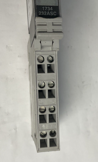 ALLEN BRADLEY 1492-232ASC SER.C INTERFACE MODULE 1734-RTB SER.A 1734-MB SER.A