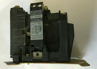 ALLEN BRADLEY 500F-B0D930 SER.B SIZE 1 CONTACTOR 600VAC 27AMP 10HP 120V COIL