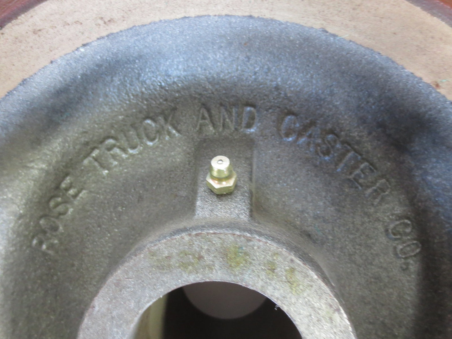 ROSE TRUCK & CASTER 1622-C 10" DIAMETER, 2-3/8" TREAD, 1-3/4" BORE - NEW SURPLUS