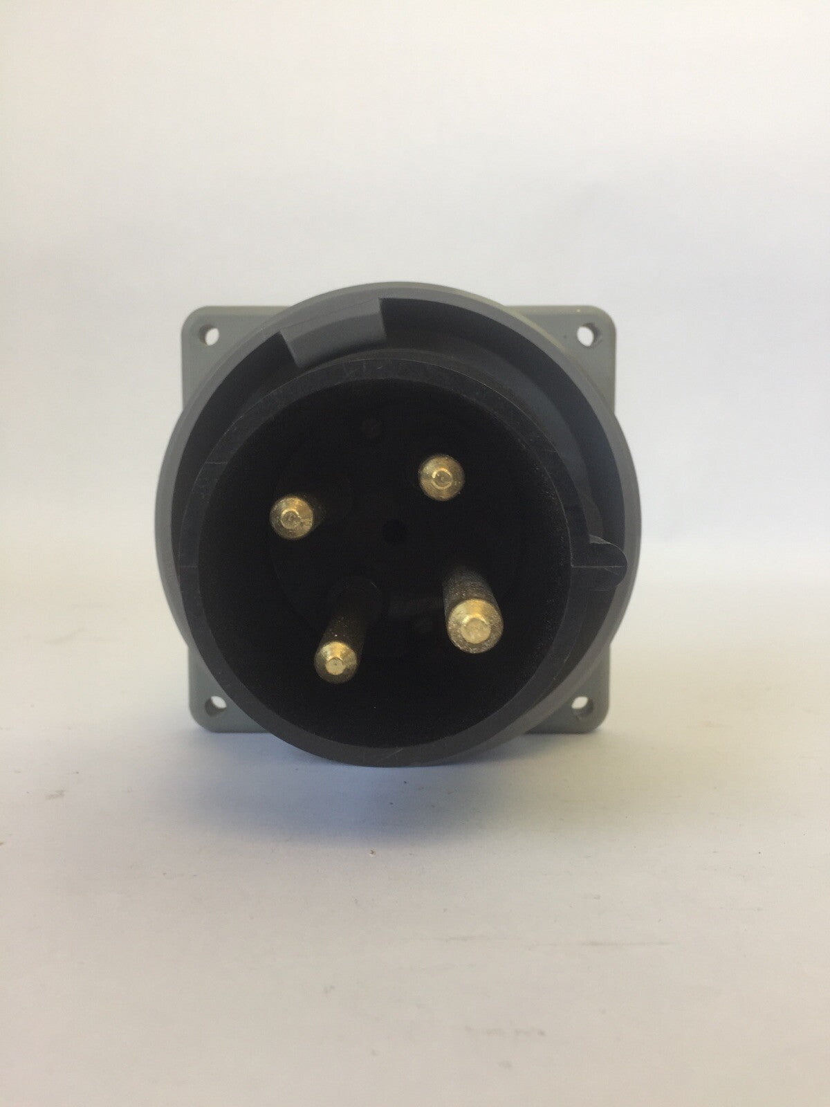 HUBBELL 460B5W PIN & SLEEVE WATERTIGHT INLET 60AMP 600VAC 3POLE 4 WIRE GROUNDING
