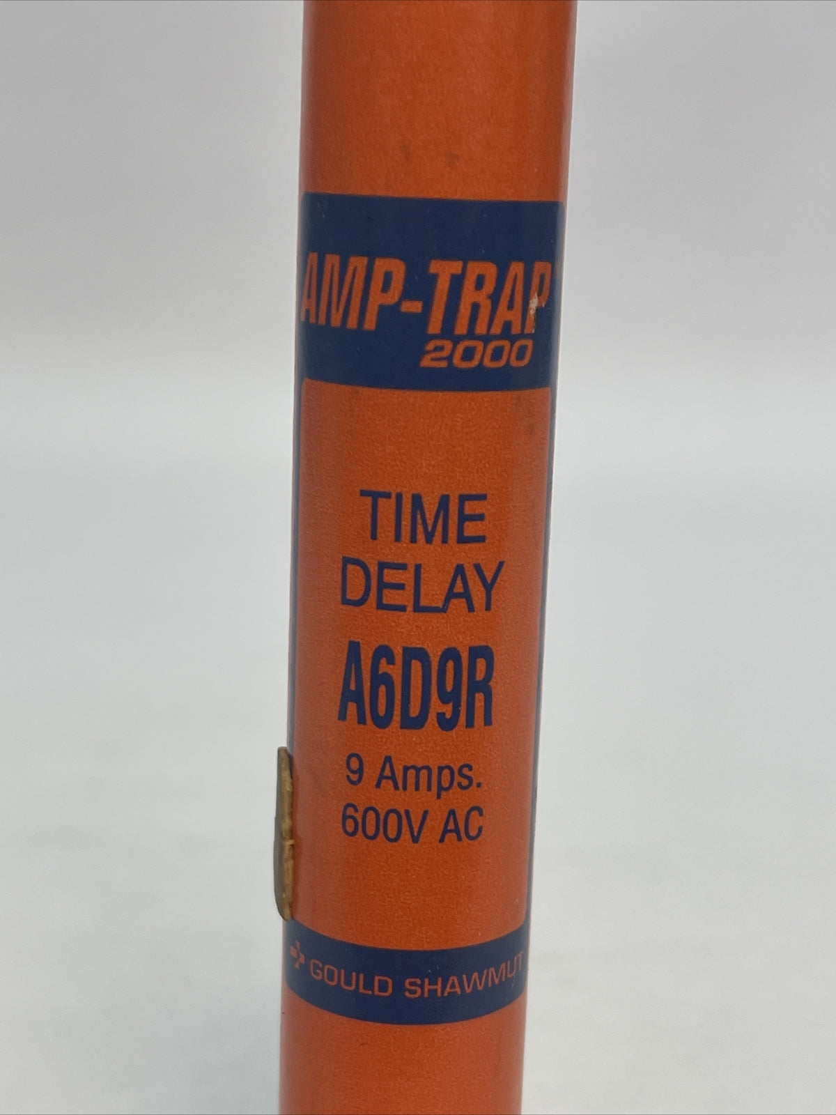 GOULD SHAWMUT A6D9R AMP-TRAP 2000 TIME DELAY FUSE 9AMP 600VAC (LOT OF 5)
