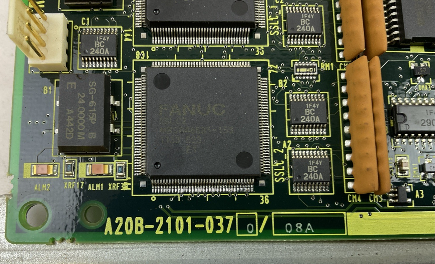FANUC A20B-2101-0370/08A OPERATOR PANEL BOARD